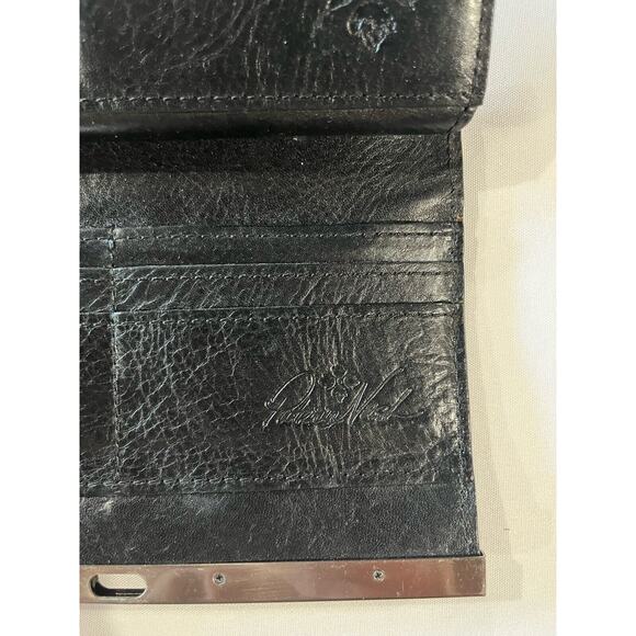 PATRICIA NASH Beaumont Leather Crossbody Beaumont Flap + Cauchy Wallet Black - Picture 13 of 16